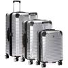 imageSwissGear 7782 Hardside Expandable Luggage with Spinner Wheels Silver CarryOn 20InchSilver
