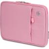 imageSwissGear Padded Zippered Laptop Sleeve MicroTwill Laptop Case with Zippered Front Compartment ampamp Fleece LiningRose
