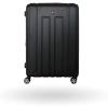 imageSwissGear Vaud Hardside Expandable Luggage with Spinner Wheels Black CheckedMedium 24Inch