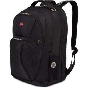 imageSwiss Gear SA1908 Black TSA Friendly ScanSmart Laptop Backpack  Fits Most 17 Inch Laptops and TabletsOriginal Black