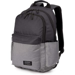 imageSwissGear 2789 Laptop Backpack GreyBlack 1775InchGreyBlack