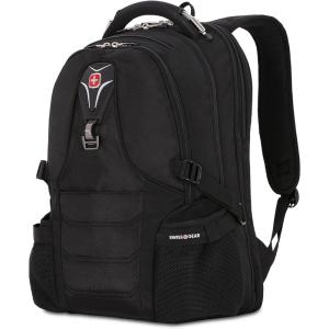 imageSwissGear 3258 Laptop Backpack Black 185Inch2769 Scansmart Backpack