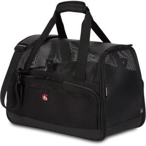 imageSwissGear 3320 Underseat Premium Pet Carrier BlackUnderseat Pet Carrier