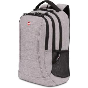 imageSwissGear 5668 Laptop Backpack Dark Grey Heather 1825 InchesLight Grey Heather