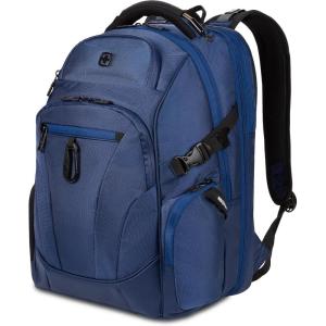 imageSwissGear Endure ScanSmart Laptop Backpack Navy Ballistic 1775InchNavy Ballistic