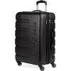 imageSwissGear 7366 Signature Hardside Expandable Luggage with Spinner Wheels TSA Lock CupHolder Chocolate 2Piece Set 1927Black