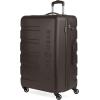 imageSwissGear 7366 Signature Hardside Expandable Luggage with Spinner Wheels TSA Lock CupHolder Chocolate 2Piece Set 1927Chocolate