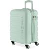 imageSwissGear 7366 Signature Hardside Expandable Luggage with Spinner Wheels TSA Lock CupHolder Chocolate 2Piece Set 1927Clearly Aqua