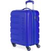 imageSwissGear 7366 Signature Hardside Expandable Luggage with Spinner Wheels TSA Lock CupHolder Chocolate 2Piece Set 1927Cobalt