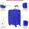 imageSwissGear 7366 Signature Hardside Expandable Luggage with Spinner Wheels TSA Lock CupHolder Chocolate 2Piece Set 1927Cobalt