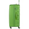 imageSwissGear 7366 Signature Hardside Expandable Luggage with Spinner Wheels TSA Lock CupHolder Chocolate 2Piece Set 1927Green