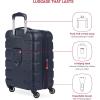 imageSwissGear 7366 Signature Hardside Expandable Luggage with Spinner Wheels TSA Lock CupHolder Chocolate 2Piece Set 1927Navy