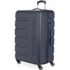 imageSwissGear 7366 Signature Hardside Expandable Luggage with Spinner Wheels TSA Lock CupHolder Chocolate 2Piece Set 1927Navy