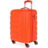 imageSwissGear 7366 Signature Hardside Expandable Luggage with Spinner Wheels TSA Lock CupHolder Chocolate 2Piece Set 1927Orange
