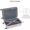 imageSwissGear 7366 Signature Hardside Expandable Luggage with Spinner Wheels TSA Lock CupHolder Chocolate 2Piece Set 1927Pink