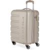 imageSwissGear 7366 Signature Hardside Expandable Luggage with Spinner Wheels TSA Lock CupHolder Chocolate 2Piece Set 1927Sand