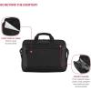 imageWengerMainframe Padded Dual Compartment Laptop Briefcase