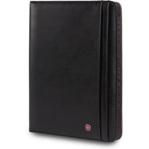 imageWenger Concept Zippered Padfolio Envelope Card Holder BlackOne Size